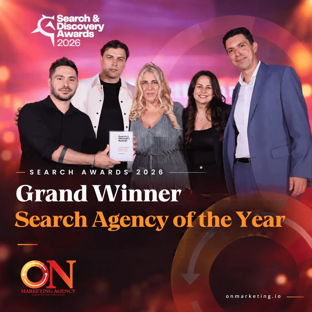 Search & Discovery Agency of the Year 2026 ON.marketing